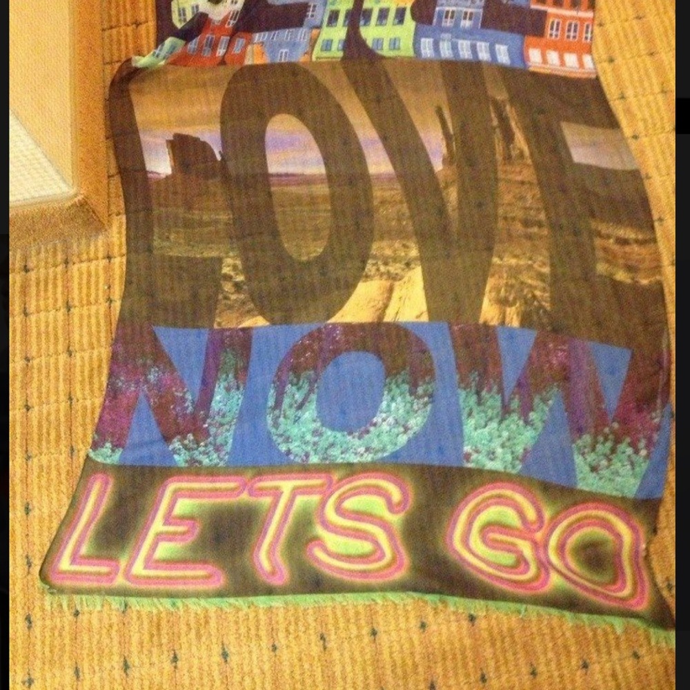 ISO scarf from Mix No. 6, purchased from DSW shoes.